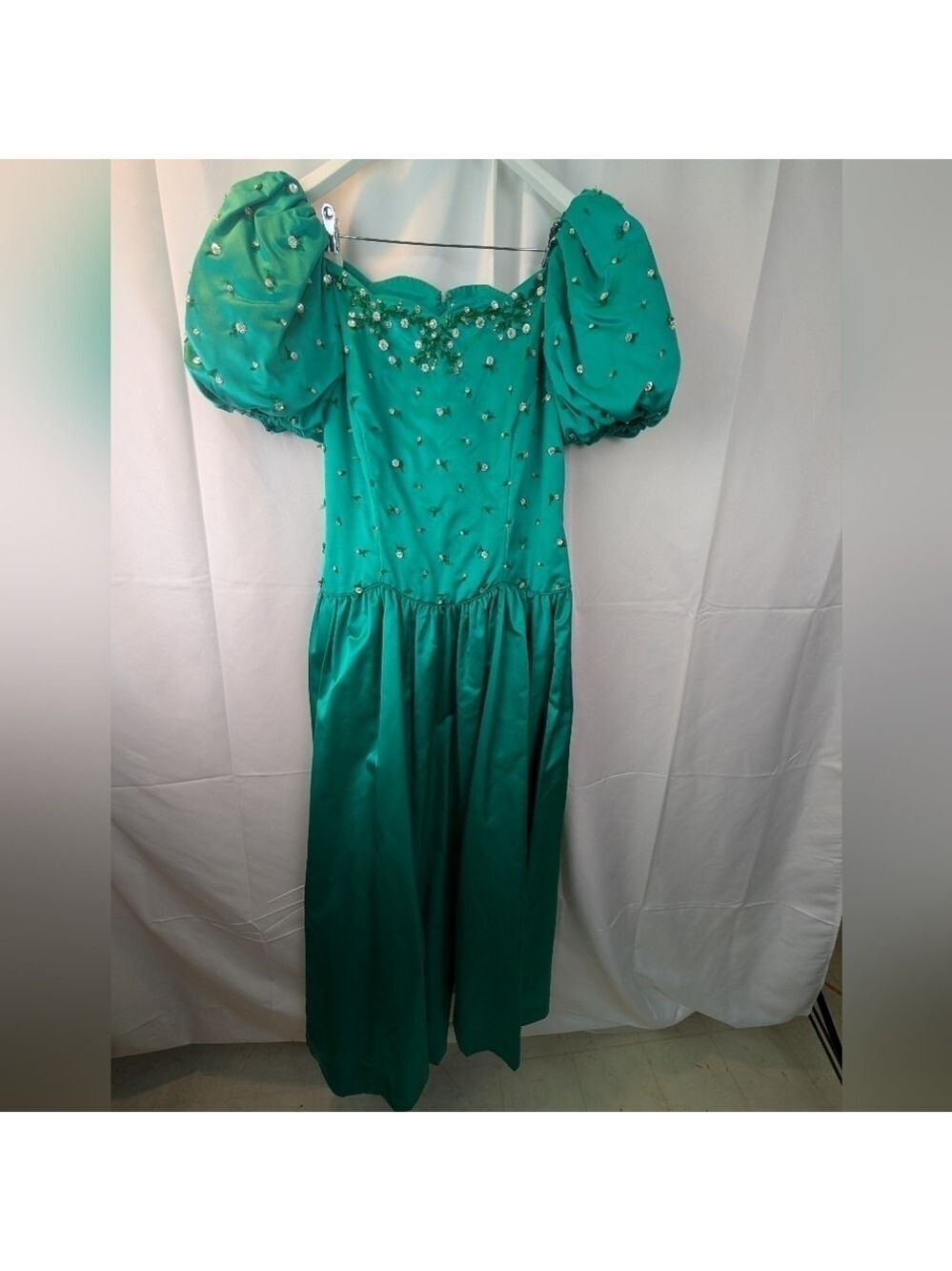 Maggy Reeves couture vintage gown size M(estimated)